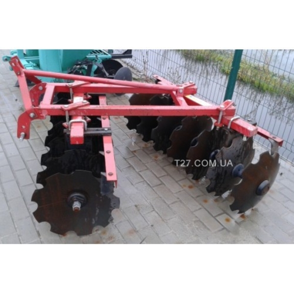 Борона 14-ти дисковая двухсекционная 1,3 м (Китай) - <ro>Изображение</ro><ru>Изображение</ru> #4, <ru>Объявление</ru> #1658888