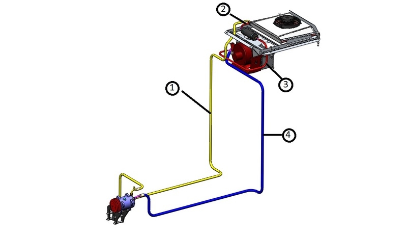 Кондиціонер для трактора МТЗ з наддаховим конденсатором - <ro>Изображение</ro><ru>Изображение</ru> #4, <ru>Объявление</ru> #1657233