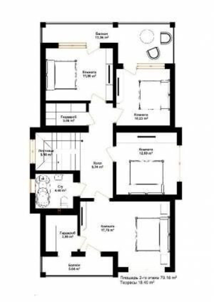 Уютный домик, Бориспольский р-н, с. Петропавловское - <ro>Изображение</ro><ru>Изображение</ru> #4, <ru>Объявление</ru> #1664662