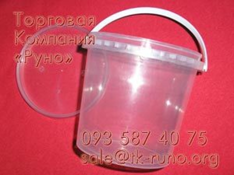 Пластиковые ведра объемом один литр. - <ro>Изображение</ro><ru>Изображение</ru> #5, <ru>Объявление</ru> #1673358