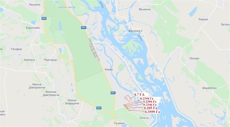 Конча-заспа (козин, украинка, романков), участок земля от 12 до 470 сот. - <ro>Изображение</ro><ru>Изображение</ru> #8, <ru>Объявление</ru> #1674176