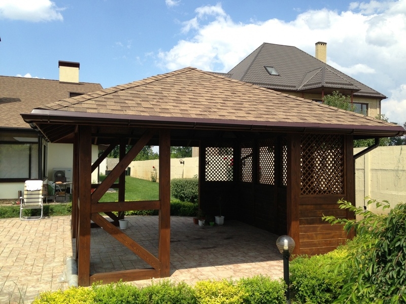 Беседка из дерева. Альтанка. Пристройка. Веранда. Прибудова. Альтанка дерев'яна - <ro>Изображение</ro><ru>Изображение</ru> #5, <ru>Объявление</ru> #1469316