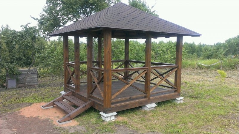 Беседка из дерева. Альтанка. Пристройка. Веранда. Прибудова. Альтанка дерев'яна - <ro>Изображение</ro><ru>Изображение</ru> #3, <ru>Объявление</ru> #1469316