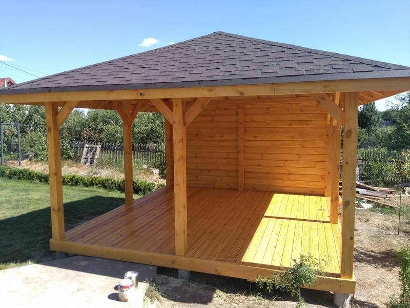 Беседка из дерева. Альтанка. Пристройка. Веранда. Прибудова. Альтанка дерев'яна - <ro>Изображение</ro><ru>Изображение</ru> #4, <ru>Объявление</ru> #1469316