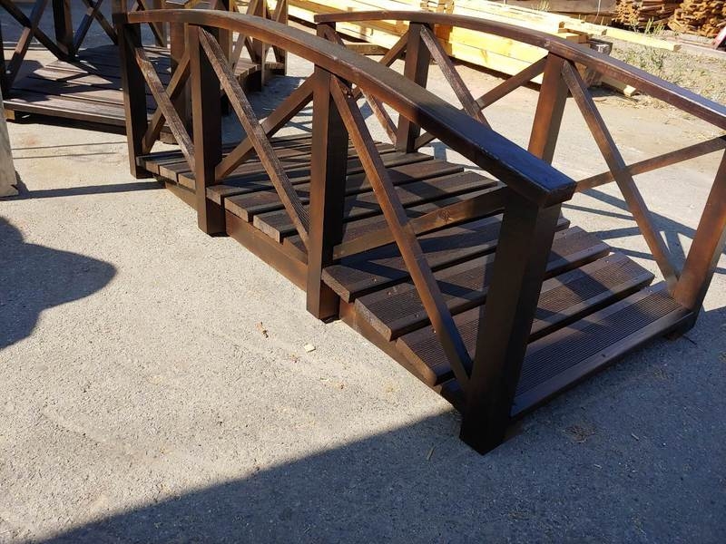 Місток дерев'яний декоративний. Мостик деревянный декоративный - <ro>Изображение</ro><ru>Изображение</ru> #4, <ru>Объявление</ru> #1674318