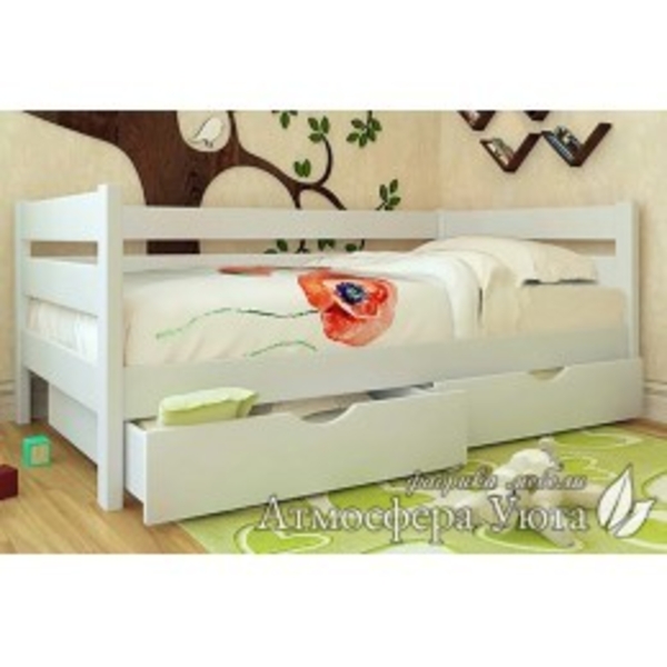 Кровать детская Адель, Ліжко дитяче Адель, з цільного дерева , ольха - <ro>Изображение</ro><ru>Изображение</ru> #3, <ru>Объявление</ru> #1677379