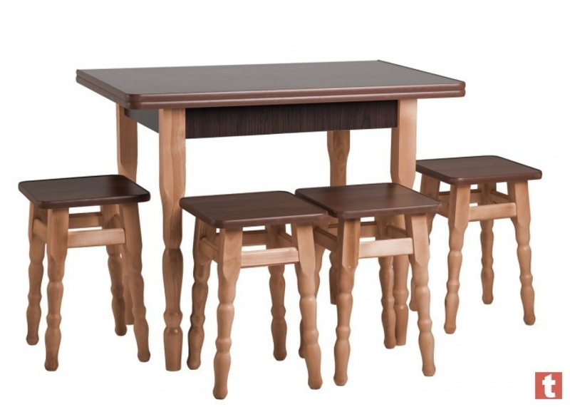 Стол Кухонный Раскладной + 4 Табурета Эко Акция - <ro>Изображение</ro><ru>Изображение</ru> #5, <ru>Объявление</ru> #1678882