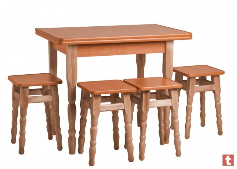 Стол Кухонный Раскладной + 4 Табурета Эко Акция - <ro>Изображение</ro><ru>Изображение</ru> #6, <ru>Объявление</ru> #1678882