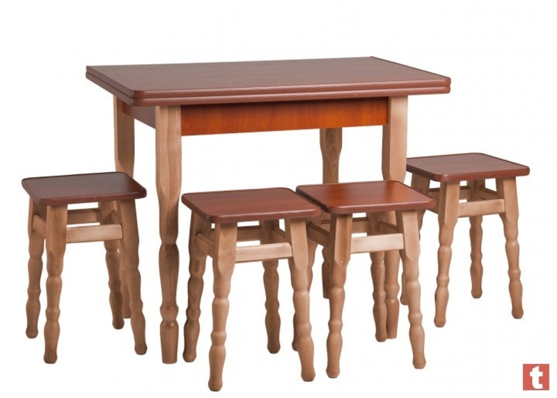 Стол Кухонный Раскладной + 4 Табурета Эко Акция - <ro>Изображение</ro><ru>Изображение</ru> #7, <ru>Объявление</ru> #1678882