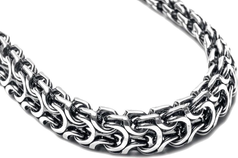 Серебряная цепь Рамзес, 98 грамм, плетение Бисмарк - Khudaiev JF - <ro>Изображение</ro><ru>Изображение</ru> #4, <ru>Объявление</ru> #1677620