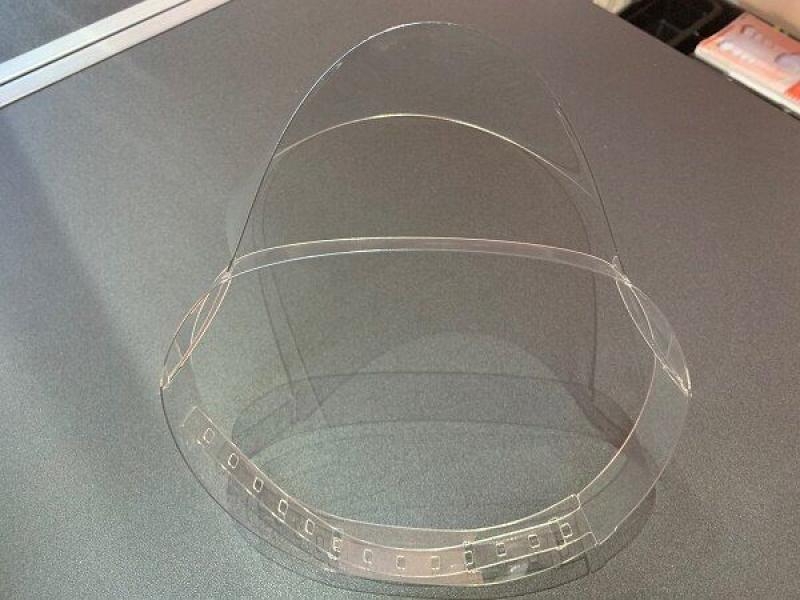 Защитная маска-экран, пластик - <ro>Изображение</ro><ru>Изображение</ru> #3, <ru>Объявление</ru> #1681184