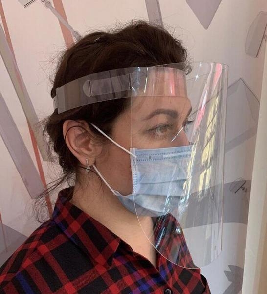 Защитная маска-экран, пластик - <ro>Изображение</ro><ru>Изображение</ru> #1, <ru>Объявление</ru> #1681184