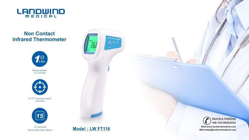 Медицинский бeсконтактный инфрaкрасный термометр | Медичний безконтактний інфрач - <ro>Изображение</ro><ru>Изображение</ru> #3, <ru>Объявление</ru> #1683828