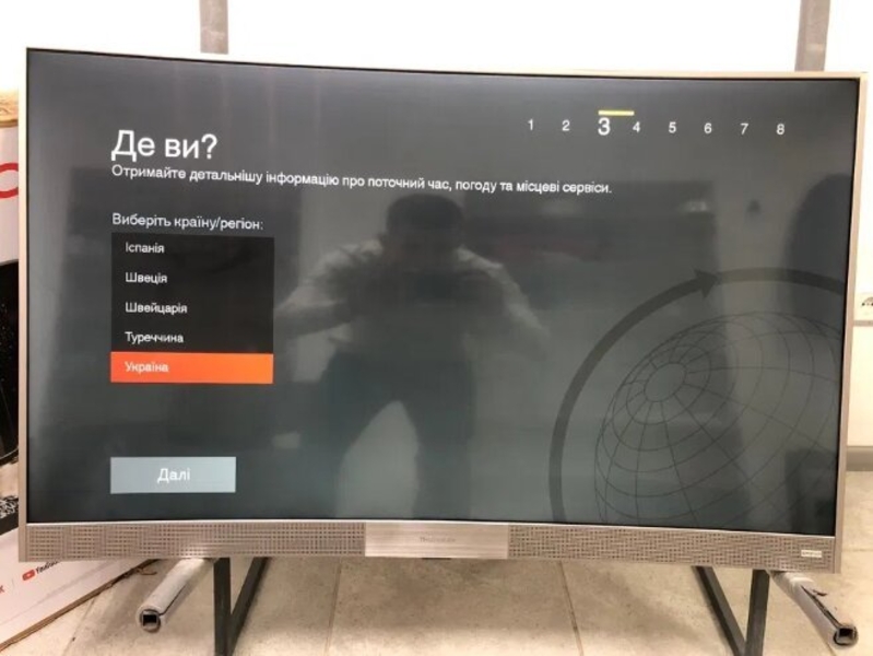 Телевізор Телевизор Изогнутый THOMSON 55UC6696 - 55 дюймов - SmartTV - <ro>Изображение</ro><ru>Изображение</ru> #3, <ru>Объявление</ru> #1682909