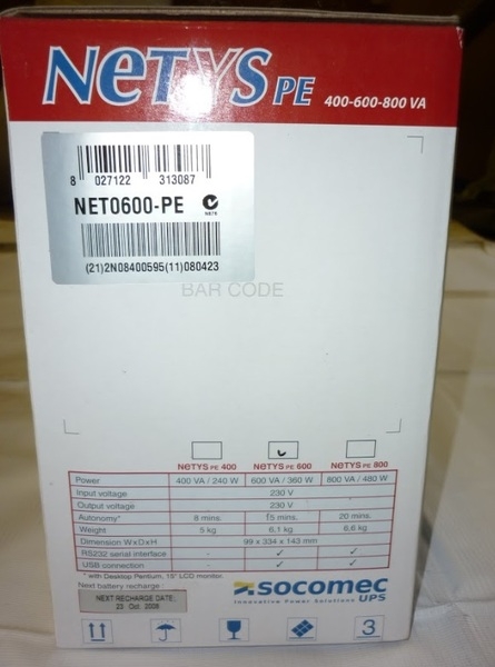 Источник бесперебойного питания Socomec - <ro>Изображение</ro><ru>Изображение</ru> #5, <ru>Объявление</ru> #1683440