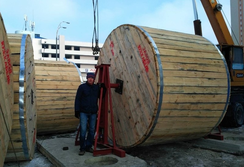 Кабельные подъемники для размотки кабеля,провода,Продажа,Аренда,Видео - <ro>Изображение</ro><ru>Изображение</ru> #1, <ru>Объявление</ru> #1684401