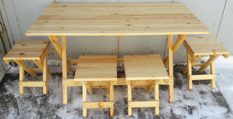 Раскладной стол и табурет - <ro>Изображение</ro><ru>Изображение</ru> #4, <ru>Объявление</ru> #1686157