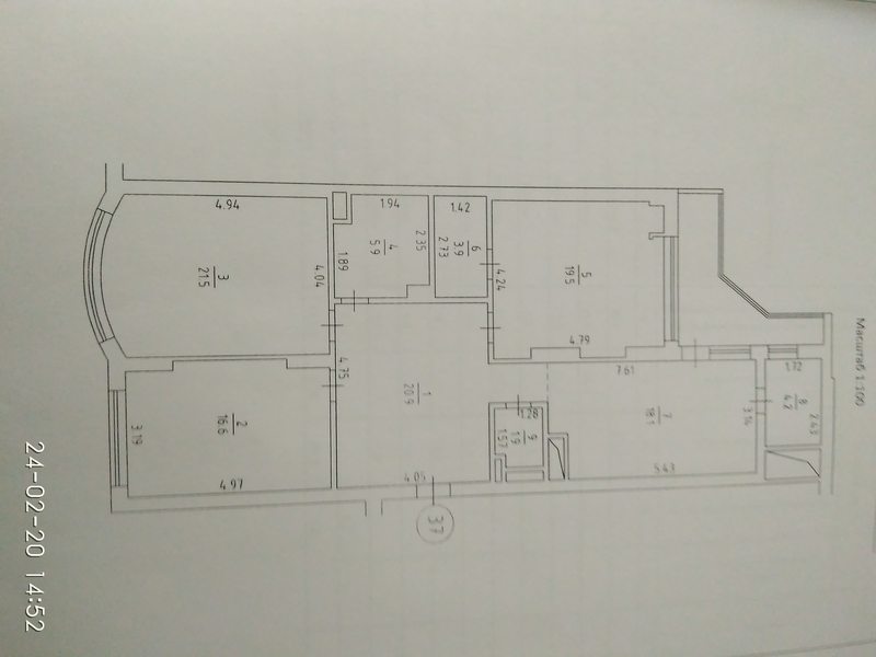 Трехкомнатная -просторная квартира впритык к метро Позняки - <ro>Изображение</ro><ru>Изображение</ru> #3, <ru>Объявление</ru> #1677926