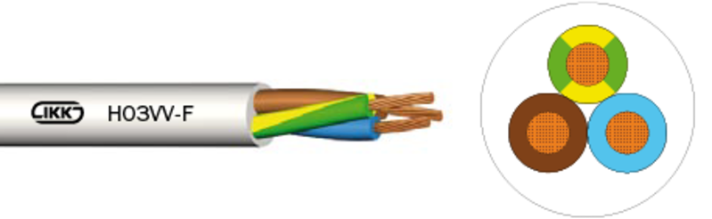 Провода и шнуры марки H03VV-F «Интеркабель Киев»™ - <ro>Изображение</ro><ru>Изображение</ru> #3, <ru>Объявление</ru> #1688743
