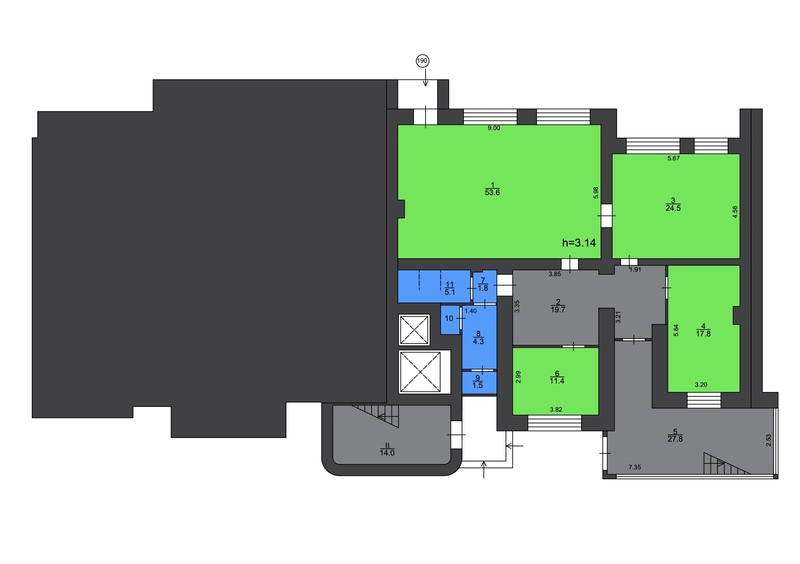 Без % Аренда помещения, 486 кв.м., ул. Борщаговская 145, метро Шулявская - <ro>Изображение</ro><ru>Изображение</ru> #5, <ru>Объявление</ru> #1683658