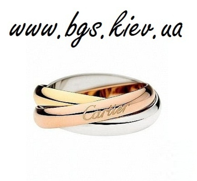 Обручальные кольца Trinity de Cartier (Картье Тринити)  - <ro>Изображение</ro><ru>Изображение</ru> #3, <ru>Объявление</ru> #1036688