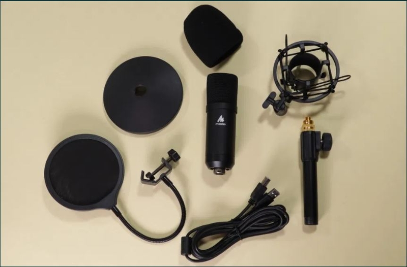 Профессиональный Студийный USB микрофон Maono AU-A04ТС + видеообзор - <ro>Изображение</ro><ru>Изображение</ru> #3, <ru>Объявление</ru> #1695319