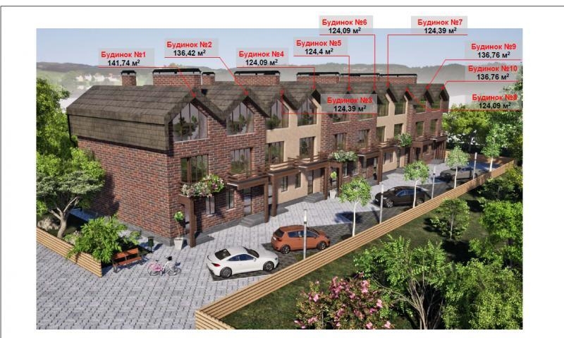 Продаются таунхаусы в с. Ходосовка, «Мануфактура» - <ro>Изображение</ro><ru>Изображение</ru> #2, <ru>Объявление</ru> #1703030