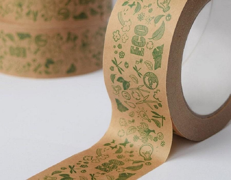 Екологически чистый бумажный скотч 48 мм х 50 м ECO, Viskom - <ro>Изображение</ro><ru>Изображение</ru> #10, <ru>Объявление</ru> #1702989