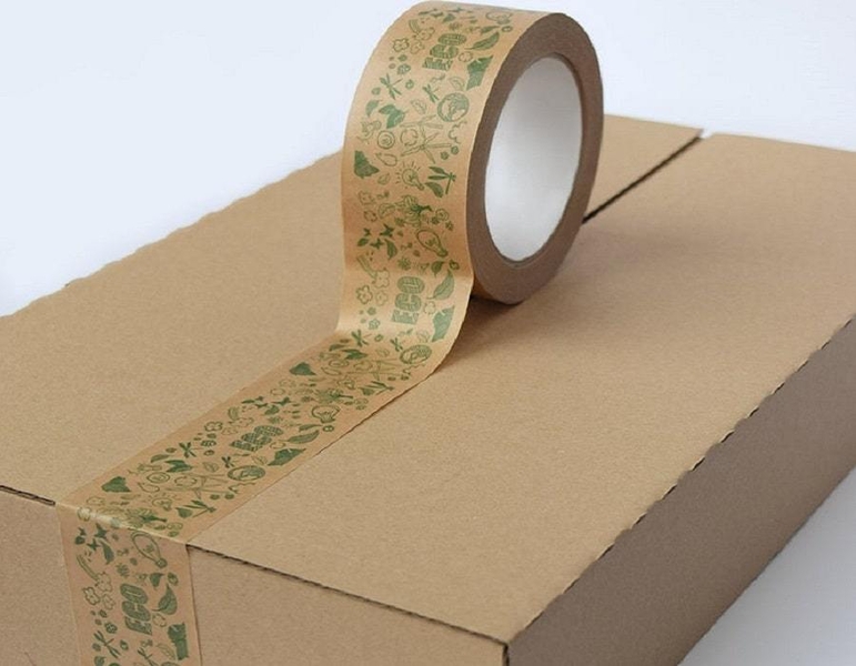 Екологически чистый бумажный скотч 48 мм х 50 м ECO, Viskom - <ro>Изображение</ro><ru>Изображение</ru> #4, <ru>Объявление</ru> #1702989