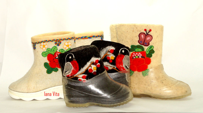 Войлочная обувь мужская женская детская от производителя Украина  - <ro>Изображение</ro><ru>Изображение</ru> #5, <ru>Объявление</ru> #1702295