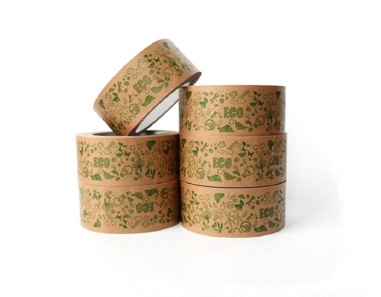 Екологически чистый бумажный скотч 48 мм х 50 м ECO, Viskom - <ro>Изображение</ro><ru>Изображение</ru> #5, <ru>Объявление</ru> #1702989