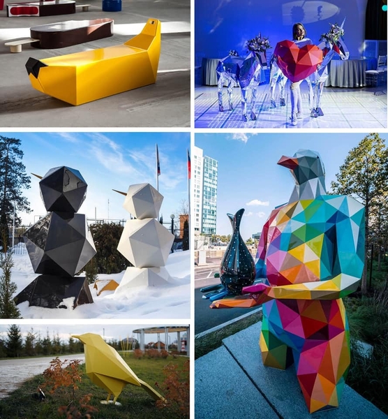 Производство полигональных арт-объектов, скульптур в полигонах. - <ro>Изображение</ro><ru>Изображение</ru> #3, <ru>Объявление</ru> #1704776