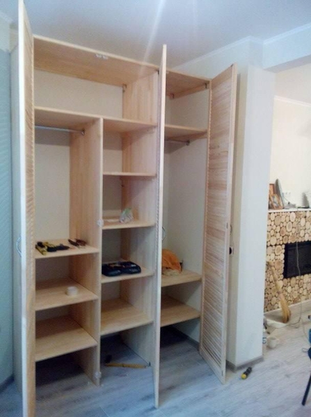 Встроенный шкаф из жалюзийных дверей - <ro>Изображение</ro><ru>Изображение</ru> #8, <ru>Объявление</ru> #1610107