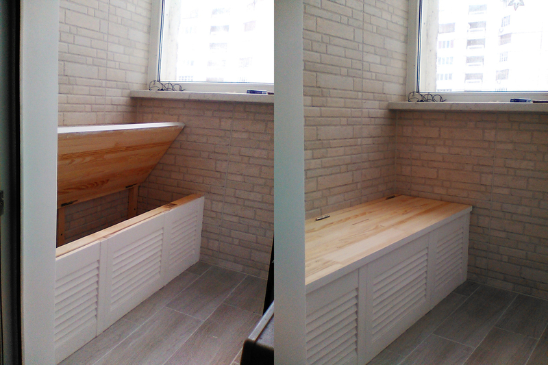 Шкаф на балкон (ящик сидушка - <ro>Изображение</ro><ru>Изображение</ru> #4, <ru>Объявление</ru> #986202