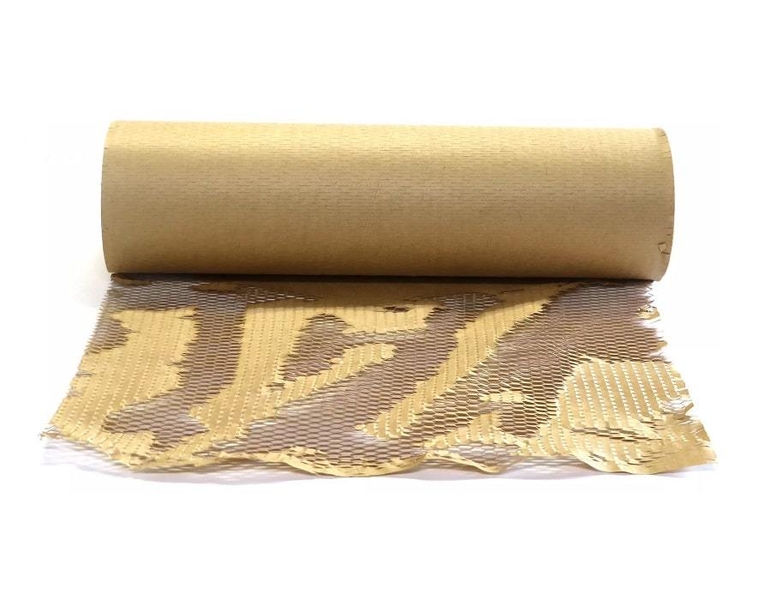 Крафт-бумага упаковочная 50 см х 100 м PaperPack, сотовая перфорированная бумага - <ro>Изображение</ro><ru>Изображение</ru> #6, <ru>Объявление</ru> #1705696