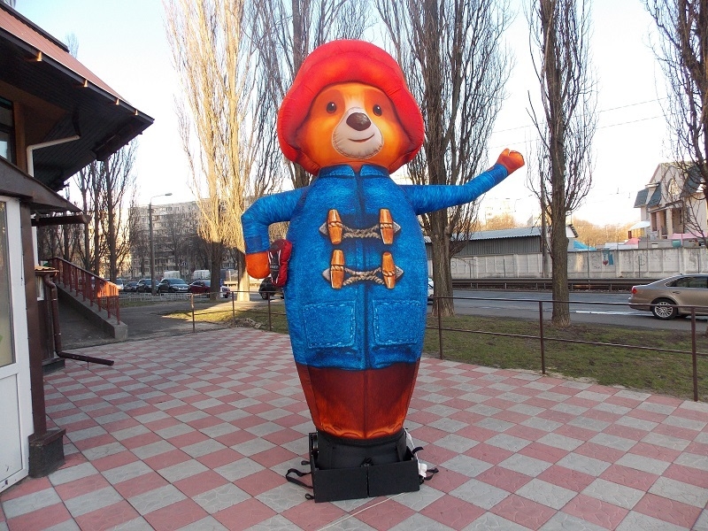 Надувной зазывала мишка Паддингтон - <ro>Изображение</ro><ru>Изображение</ru> #1, <ru>Объявление</ru> #1707149