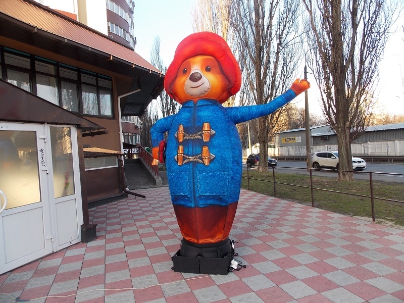 Надувной зазывала мишка Паддингтон - <ro>Изображение</ro><ru>Изображение</ru> #3, <ru>Объявление</ru> #1707149