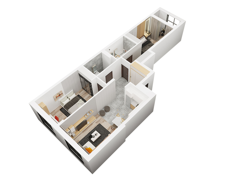 Квартира бизнес-класса от собственника. ЖК Камертон. Центр! - <ro>Изображение</ro><ru>Изображение</ru> #5, <ru>Объявление</ru> #1711972