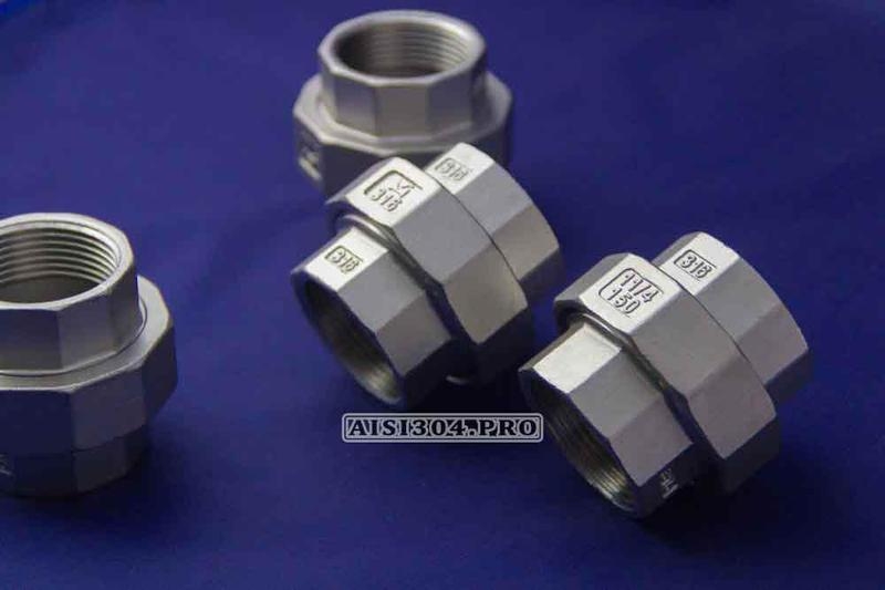 Муфта американка нержавеющая Ду 15 (1/2) AISI 304 - <ro>Изображение</ro><ru>Изображение</ru> #2, <ru>Объявление</ru> #1712108