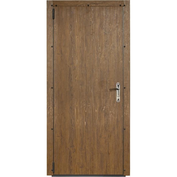 Техническая дверь оцинкованная, Дуб темный - <ro>Изображение</ro><ru>Изображение</ru> #3, <ru>Объявление</ru> #1712491