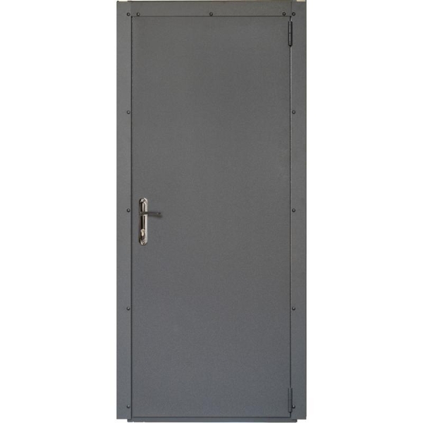 Техническая дверь оцинкованная, Дуб темный - <ro>Изображение</ro><ru>Изображение</ru> #4, <ru>Объявление</ru> #1712491