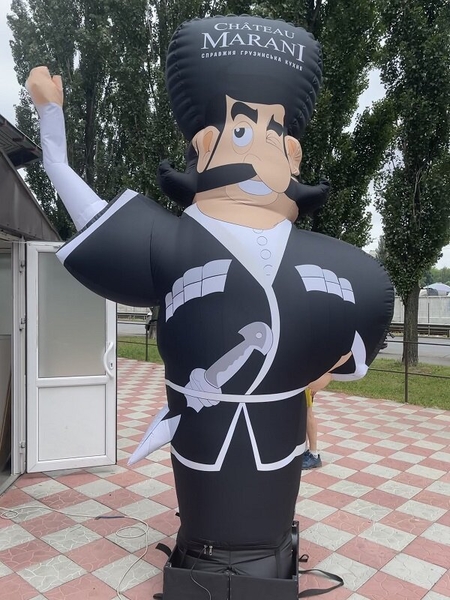 Зазывала надувной человечек реклама - <ro>Изображение</ro><ru>Изображение</ru> #2, <ru>Объявление</ru> #1712474