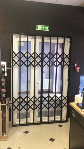 Раздвижные решетки металлические на окна, двери, витрины. Киев - <ro>Изображение</ro><ru>Изображение</ru> #3, <ru>Объявление</ru> #1713945