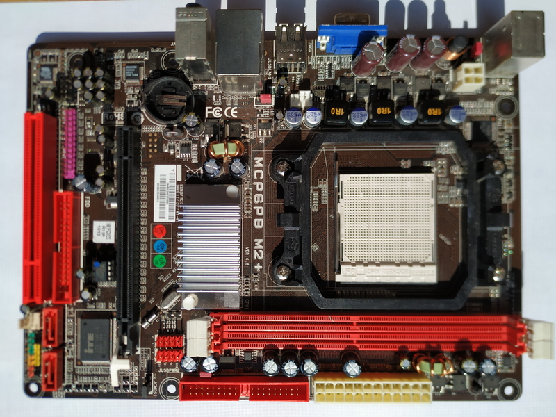 НЕрабочая материнка Biostar MCP6PB M2+  ver.6.5  sAM2+/AM3  под разборку/ремонт - <ro>Изображение</ro><ru>Изображение</ru> #1, <ru>Объявление</ru> #1715365