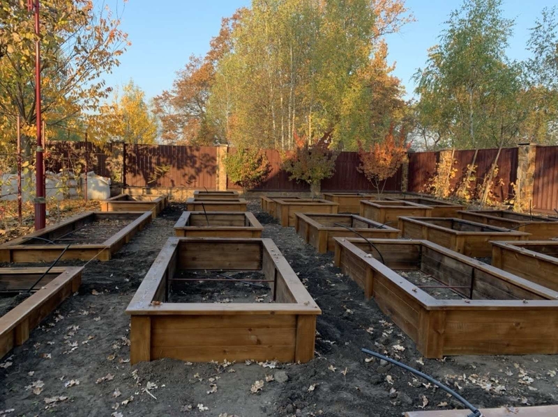 Высокие грядки. Діжки. Кадки из дерева. Голландские грядки. Клумбы для цветов - <ro>Изображение</ro><ru>Изображение</ru> #4, <ru>Объявление</ru> #1717897