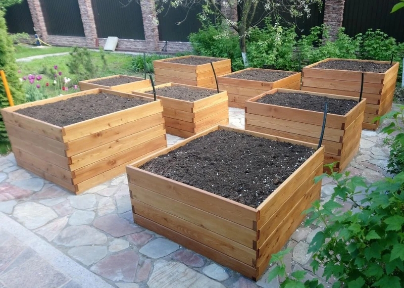 Высокие грядки. Діжки. Кадки из дерева. Голландские грядки. Клумбы для цветов - <ro>Изображение</ro><ru>Изображение</ru> #5, <ru>Объявление</ru> #1717897