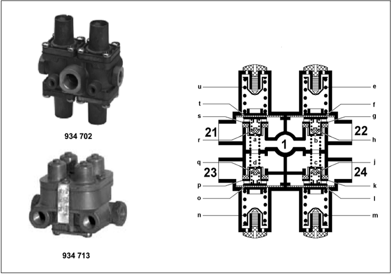 Новий 4-контурний захисний клапан Knorr-Bremse (Німеччина) - 4500 грн - <ro>Изображение</ro><ru>Изображение</ru> #4, <ru>Объявление</ru> #1719195