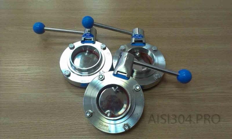 Зaтвop дисковый нepжaвеющий DlN Dn 50 АlSl 304 - <ro>Изображение</ro><ru>Изображение</ru> #2, <ru>Объявление</ru> #1718792