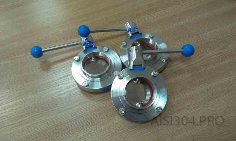 Зaтвop дисковый нepжaвеющий DlN Dn 50 АlSl 304 - <ro>Изображение</ro><ru>Изображение</ru> #3, <ru>Объявление</ru> #1718792