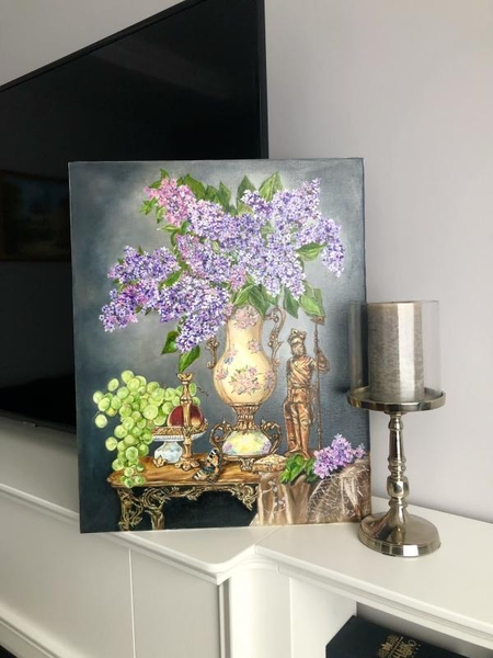 Купить картину маслом натюрморт Сирень - <ro>Изображение</ro><ru>Изображение</ru> #3, <ru>Объявление</ru> #1720363